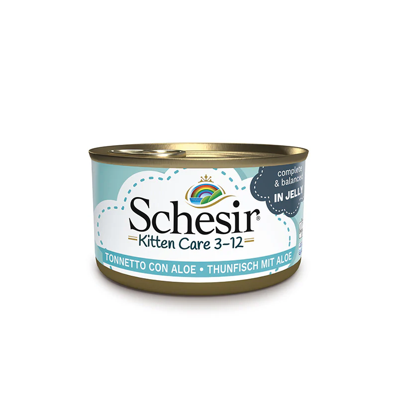 Schesir - Kitten Tonnetto con Aloe in Gelatina 85 g