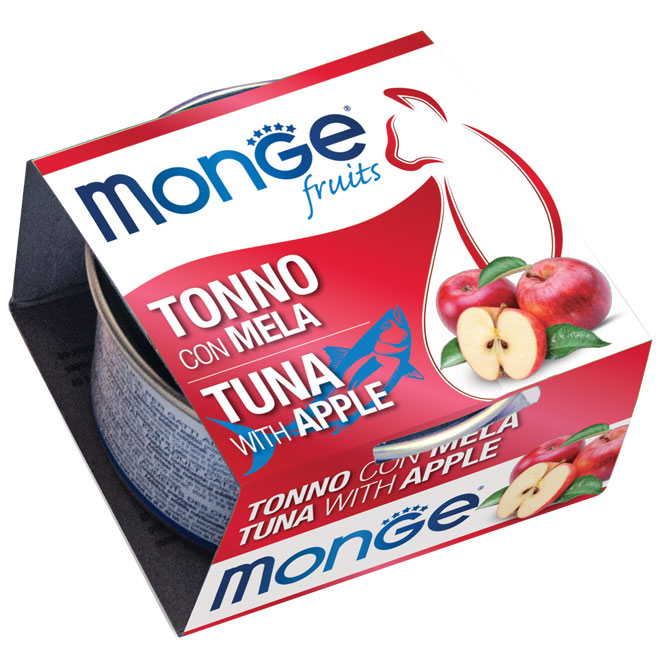 Monge - Natural Superpremium Fruits Tonno con Mela 80 g