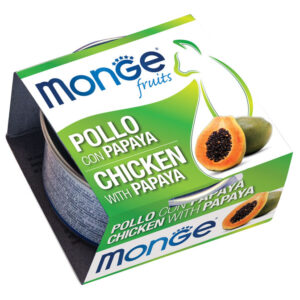 Monge - Natural Superpremium Fruits Pollo con Papaya 80 g