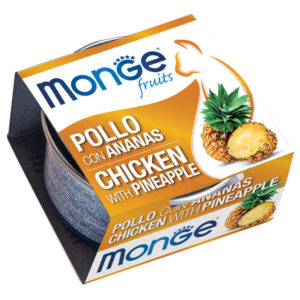Monge - Natural Superpremium Fruits Pollo con Ananas 80 g