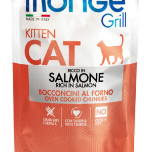 Monge - Grill Kitten Bocconcini in Jelly Ricco in Salmone 85 g