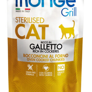 Monge - Grill Adult Sterilised Bocconcini in Jelly Ricco in Galletto 85 g