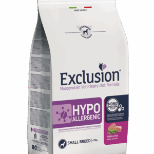 Exclusion - Diet Hypoallergenic Small Breed Maiale e Piselli
