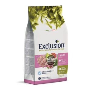 Exclusion - Mediterraneo Monoprotein Puppy Small Breed con Pollo 2 Kg