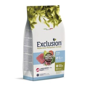 Exclusion - Mediterraneo Monoprotein Puppy Large Breed con Tonno 12 Kg
