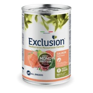 Exclusion - Mediterraneo Monoprotein Adult All Breed con Salmone 400 g