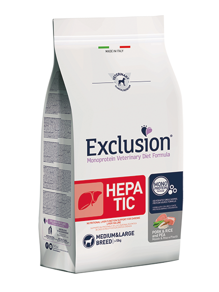Exclusion - Hepatic Adult Monoproteico Pork & Rice and Pea