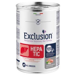 Exclusion - Hepatic Adult Monoproteico Pork&Rice and Pea - All Breeds 400 g
