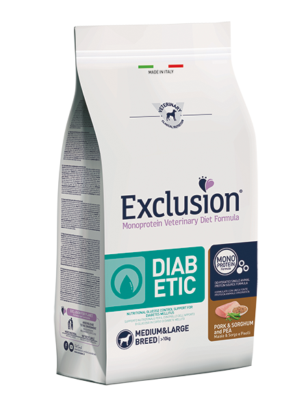 Exclusion - Diabetic Adult Monoproteico Pork & Sorghum and Pea