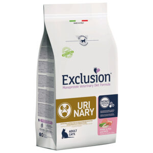 Exclusion - Diet Urinary Cat Pork & Pea and Rice 1,5 Kg