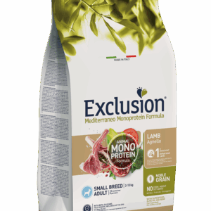 Exclusion - Mediterraneo Monoprotein Adult Small Breed con Agnello