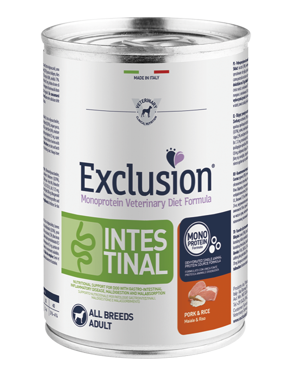 Exclusion - Diet Intestinal Maiale e Riso