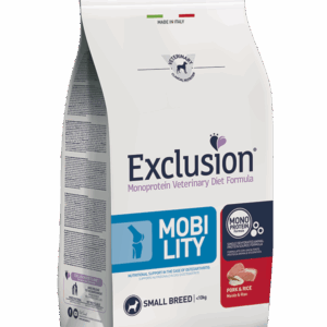 Exclusion - Diet Mobility Small Breed Maiale e Riso 2 Kg