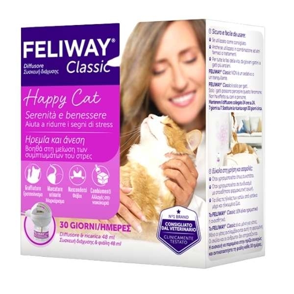 Ceva Salute Animale - Feliway Classic Diffusore + Ricarica 48 ml
