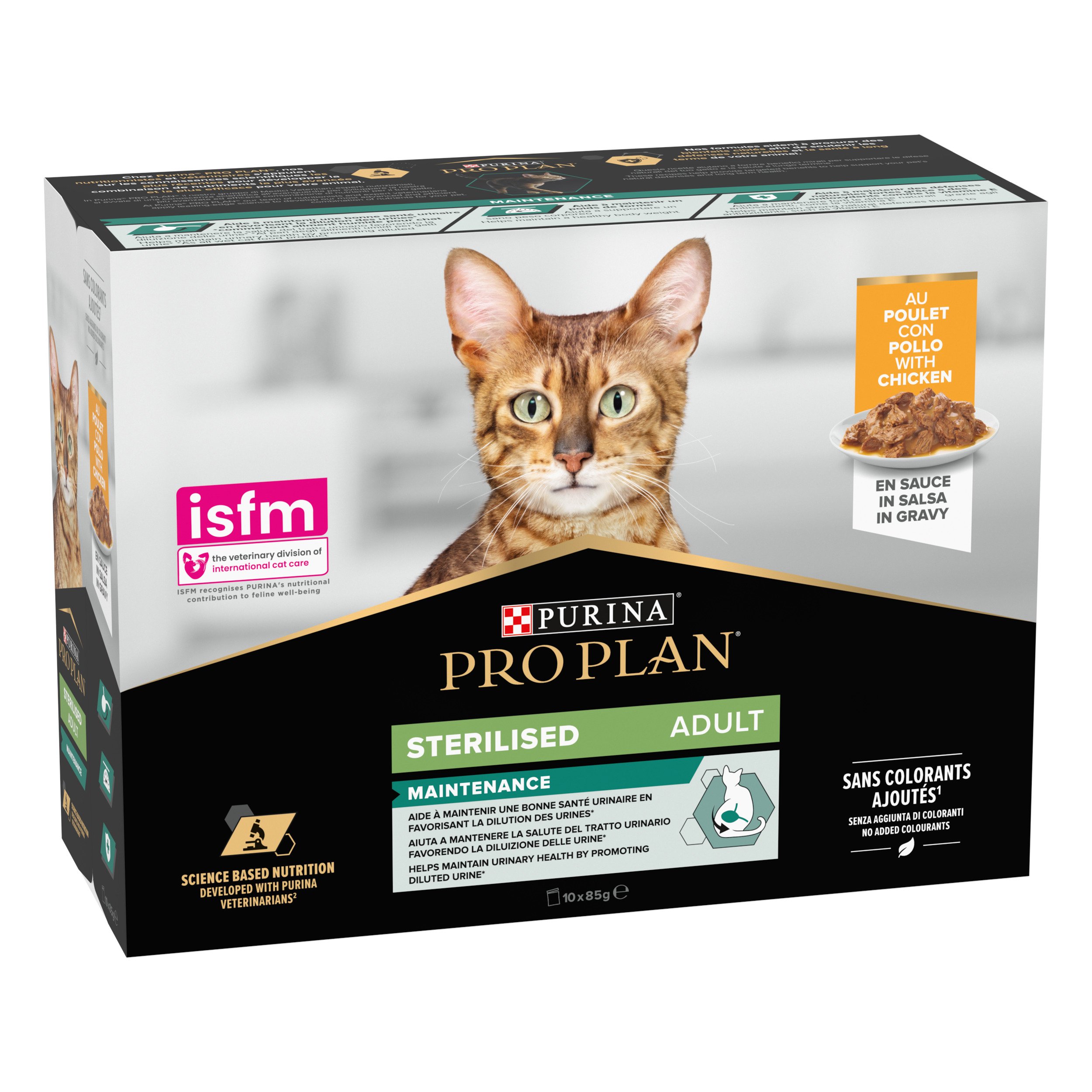 Purina-Pro Plan Adult Sterilised Pollo Multipack 10 x 85 g