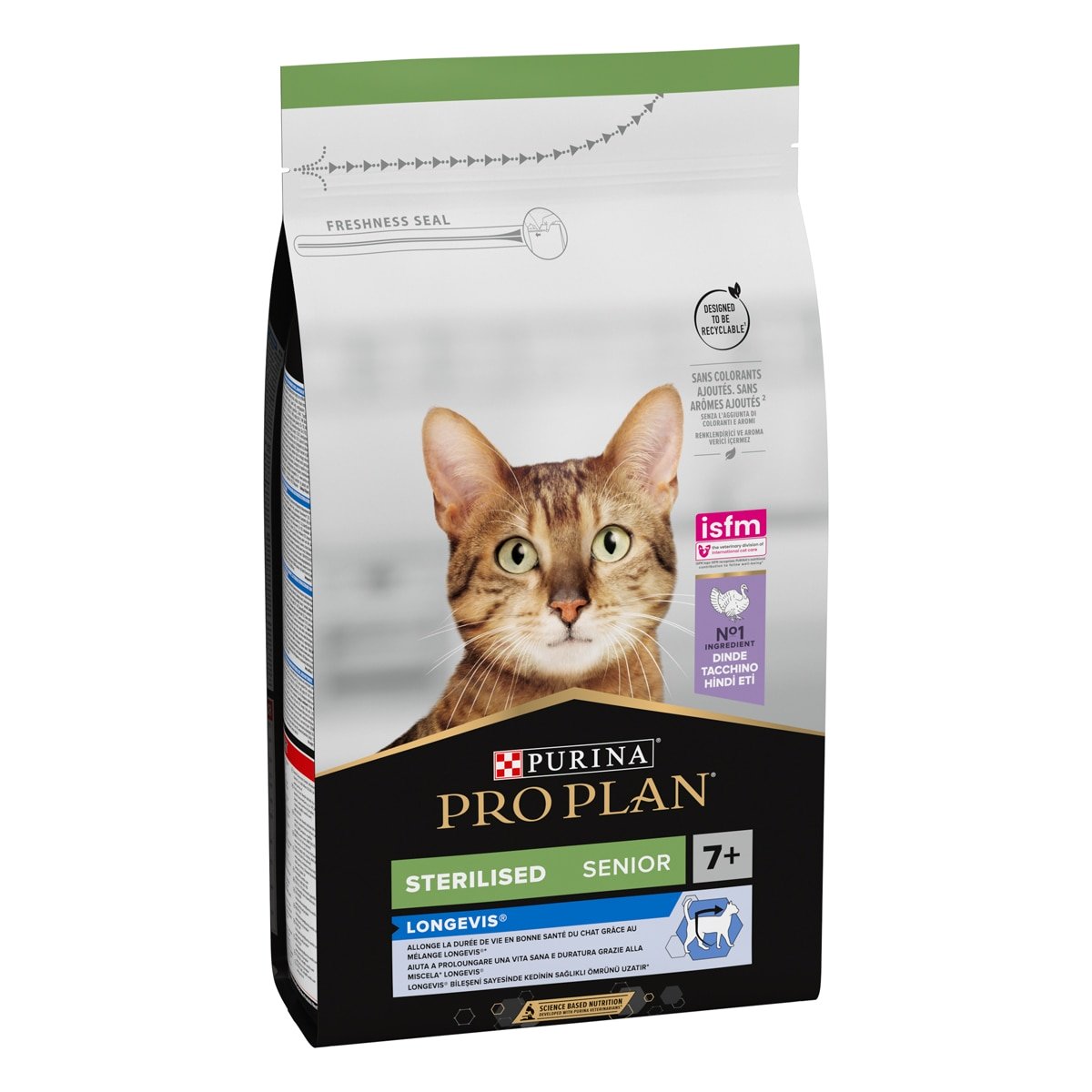 Purina - Pro Plan Sterilised 7+ Longevis con Tacchino
