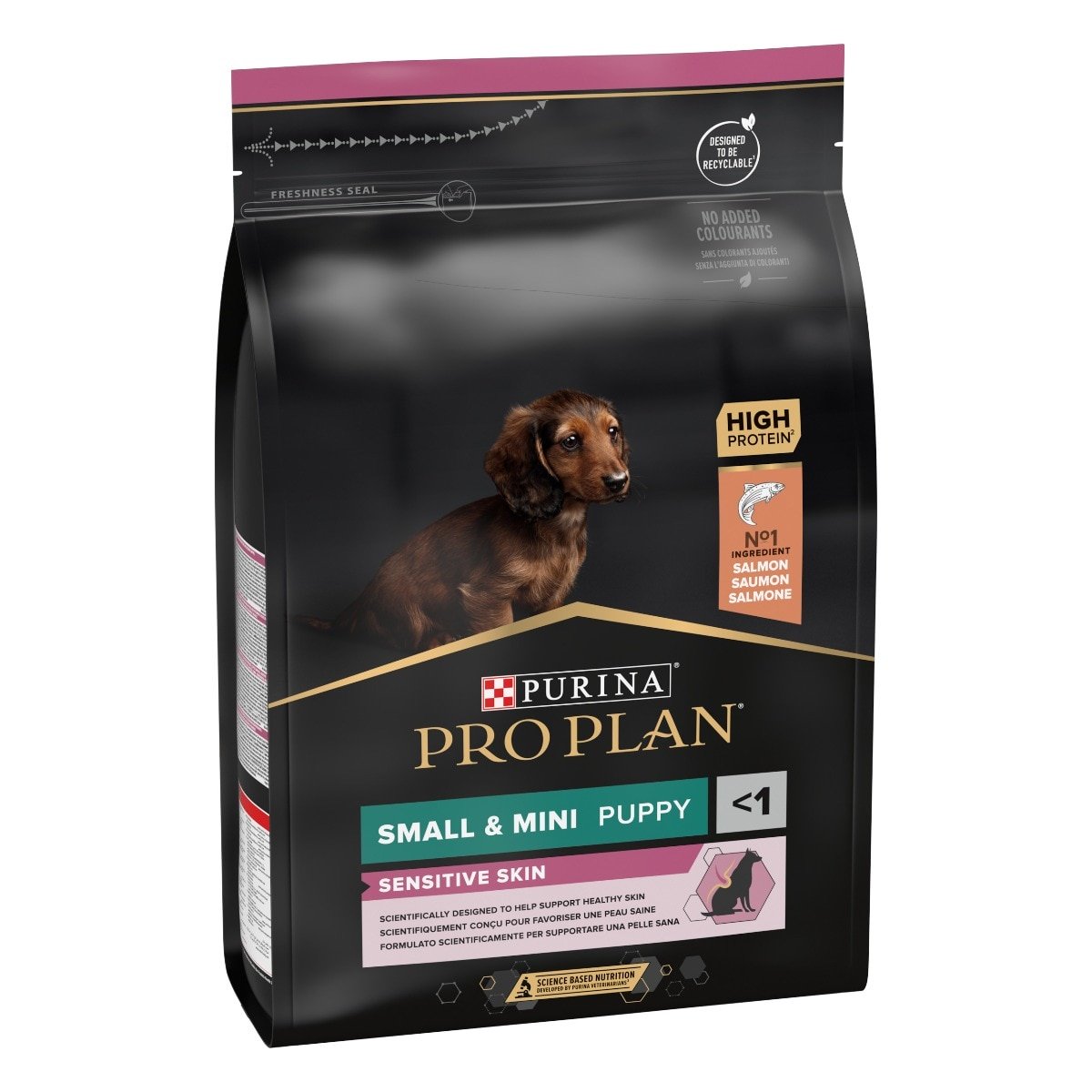 Purina Pro Plan Small & Mini Puppy Sensitive Skin Salmone 3 Kg