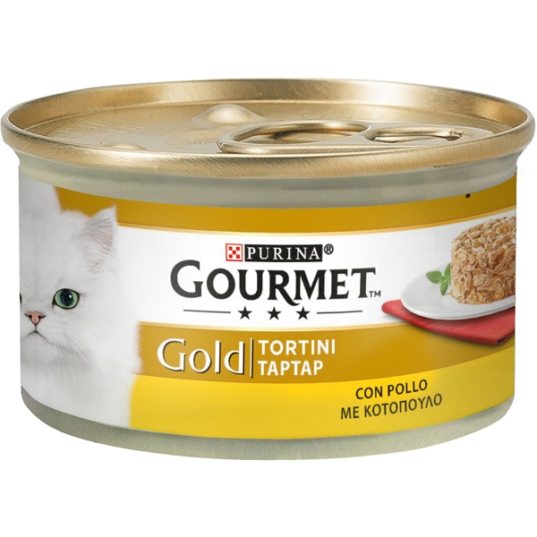 Gourmet Gold - Tortini - con Pollo 85 g