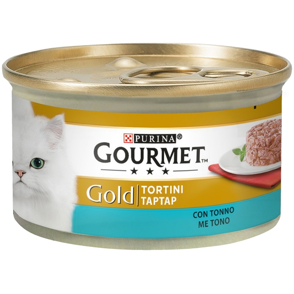 Gourmet Gold - Tortini - con Tonno 85 g