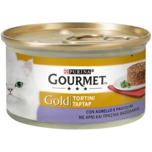 Gourmet Gold - Tortini - con Agnello e Fagiolini 85 g