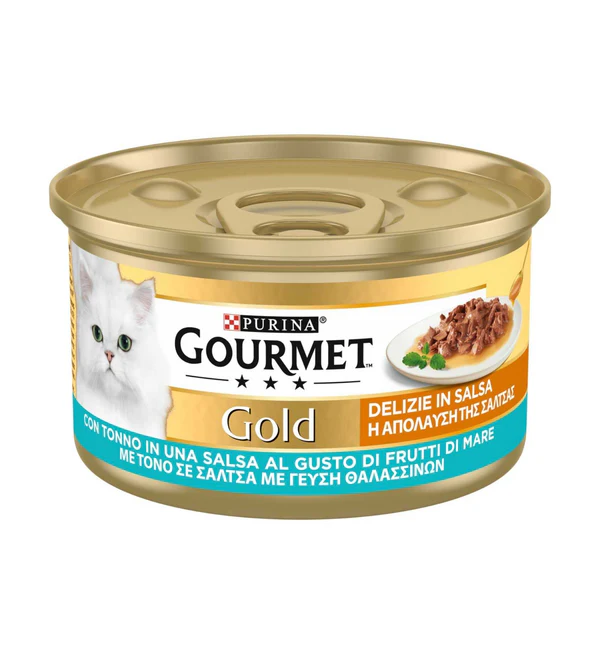 Gourmet Gold - Delizie in Salsa - con Tonno 85 g