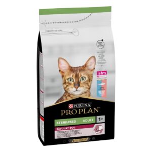 Purina - Pro Plan Sterilised Adult 1+ Savoury Duo Merluzzo e Trota 1,5 Kg