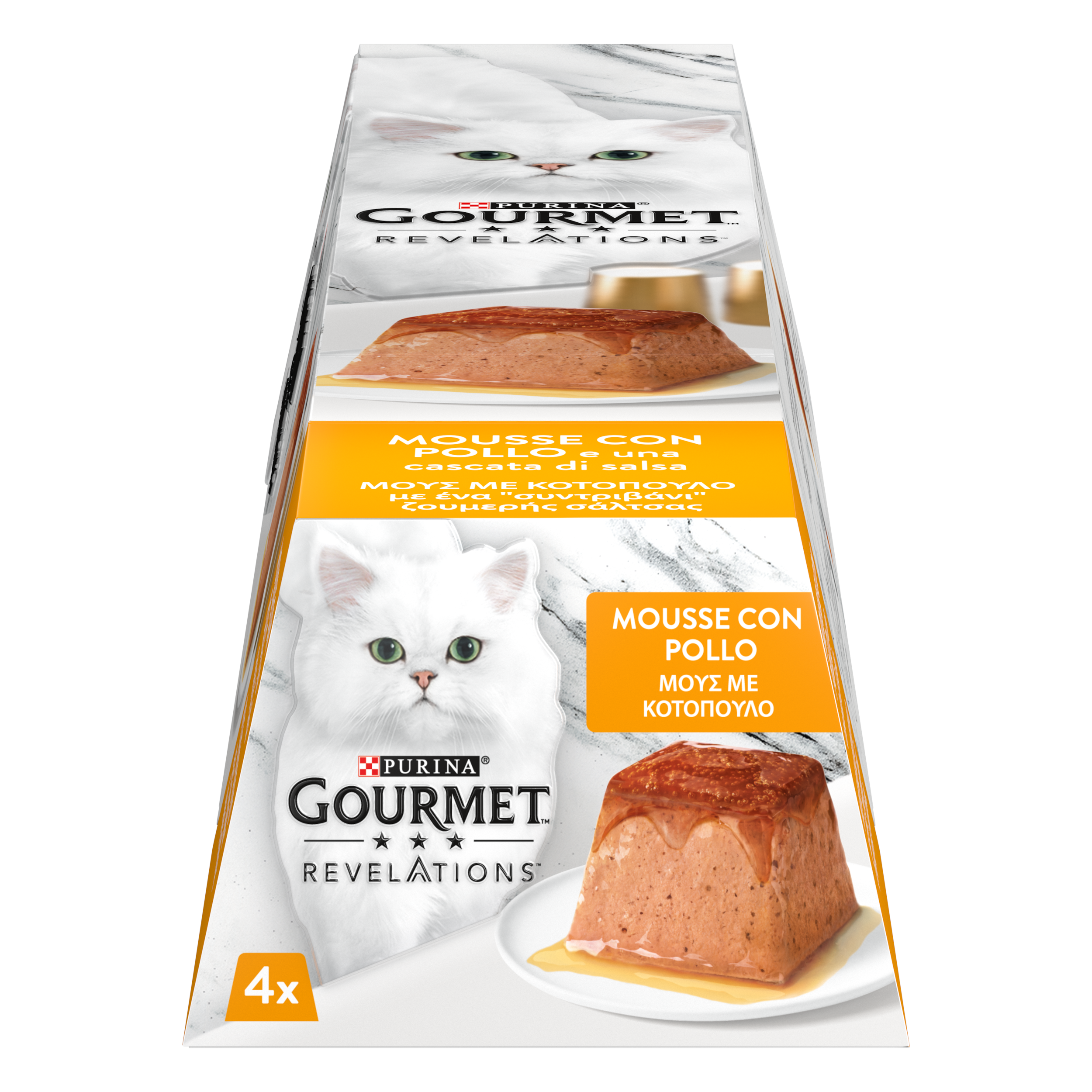Gourmet - Revelation - Mousse con Pollo 4 x 57 g