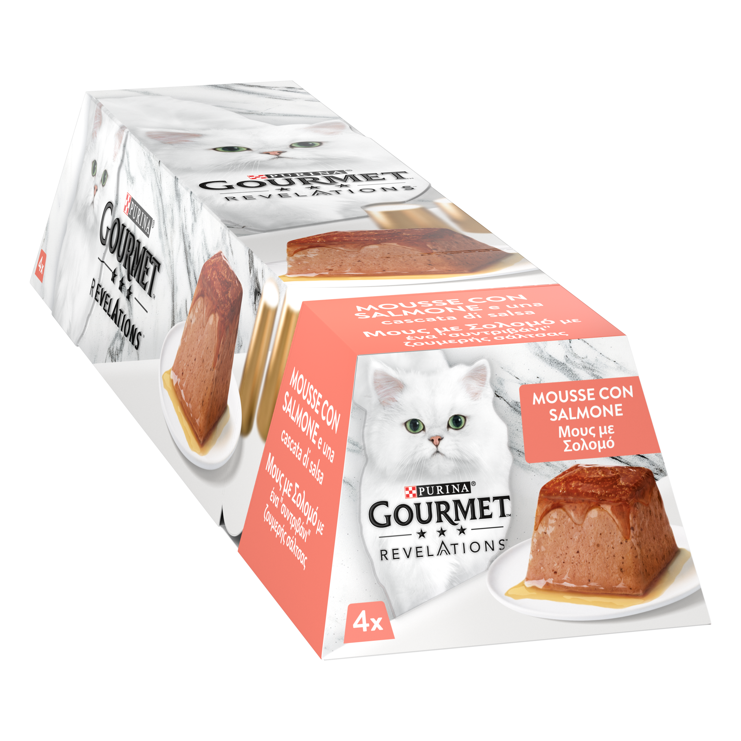 Gourmet - Revelations - Mousse con Salmone 4 x 57 g