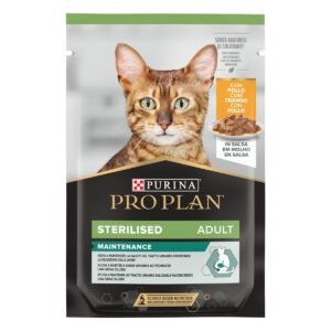 Purina-Pro Plan Sterilised Adult Pollo in Salsa 85 g