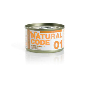Natural Code - Gatto 01 Filetti di Pollo 85 g