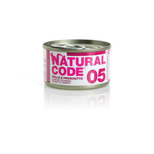Natural Code - Gatto 05 Pollo e Prosciutto 85 g