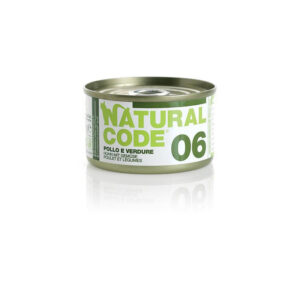 Natural Code - Gatto 06 Pollo e Verdure 85 g