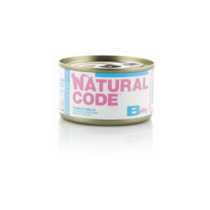 Natural Code - Gatto Baby Tonno e Pollo 85 g
