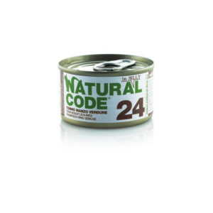 Natural Code - 24 Tonno Manzo e Verdure in Jelly 85 g