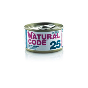 Natural Code - Gatto 25 Pollo e Sardine in Jelly 85 g