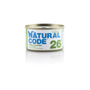 Natural Code - Gatto 26 Tonno e Tacchino in Jelly 85 g