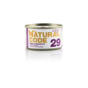 Natural Code - Gatto 29 Tonno e Prosciutto in Jelly 85 g