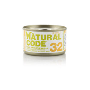 Natural Code - Gatto 32 Tonno Amaranto e Mirtilli in Jelly 85 g
