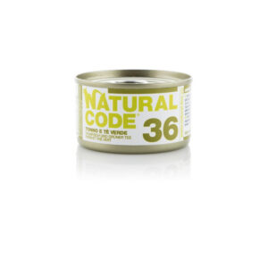 Natural Code - Gatto 36 Tonno e Tè Verde 85 g
