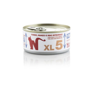 Natural Code - Gatto XL 05 Tonno Manzo e Riso Integrale 170 g