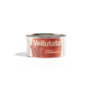 Natural Code - Gatto Vellutata 4 Tonno e Gamberetti 85 g