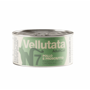 Natural Code - Gatto Vellutata 7 Pollo e Prosciutto 85 g