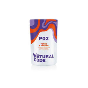 Natural Code - Gatto P02 Tonno e Sardine 70 g