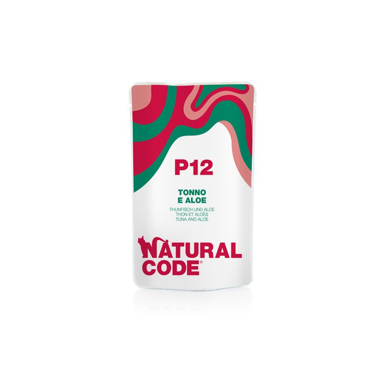 Natural Code - Gatto P12 Tonno e Aloe 70 g