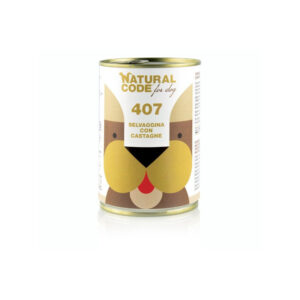 Natural Code - For Dog 407 Selvaggina e Castagne 400 g