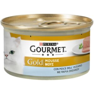 Gourmet Gold - Mousse - con Pesce dell'Oceano 85 g