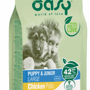 Oasy - Lifestage Puppy Large con Pollo 12 Kg