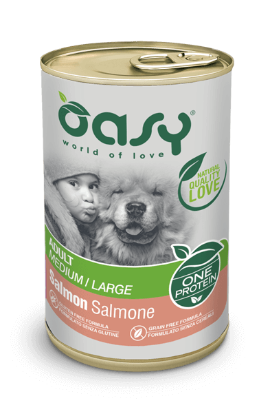 Oasy - One Protein Adult Medium/Large Salmone 400 g