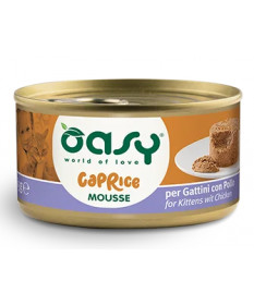Oasy - Caprice Mousse per Gattini con Pollo 85 g