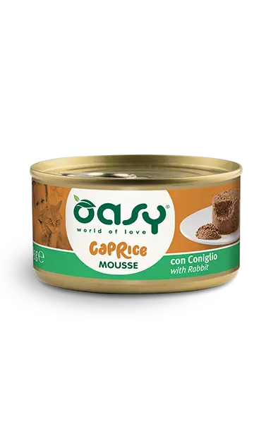 Oasy - Caprice Mousse con Coniglio 85 g